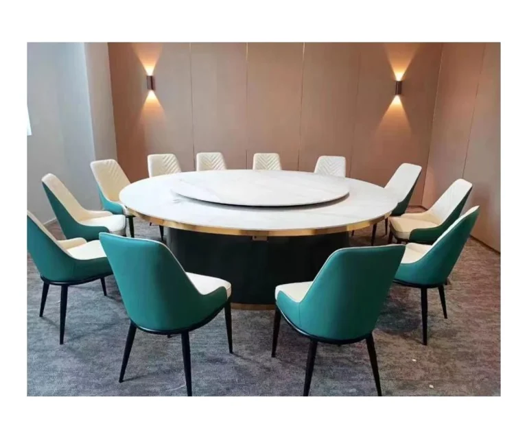 Motorized hospitality dining table