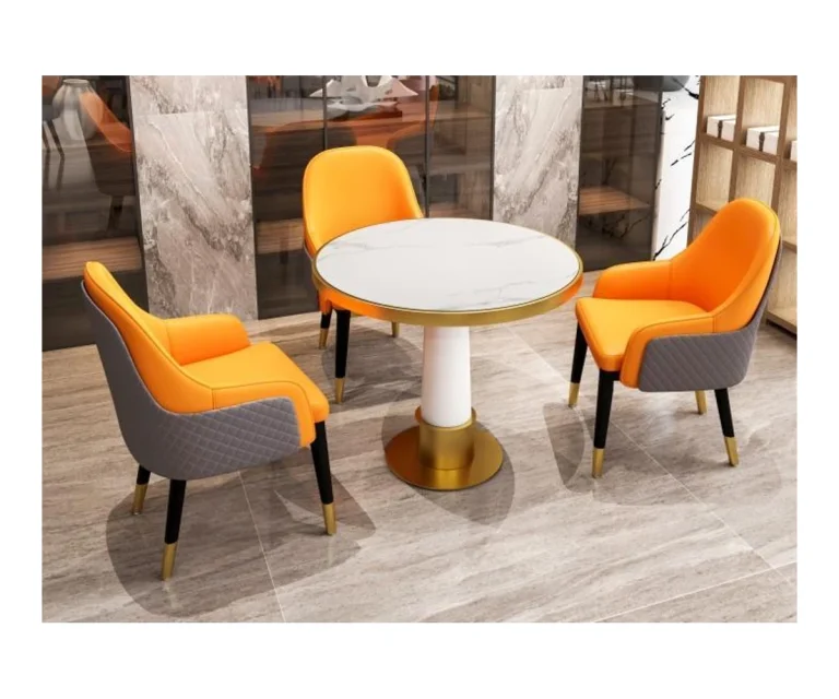 Reception table and chair set