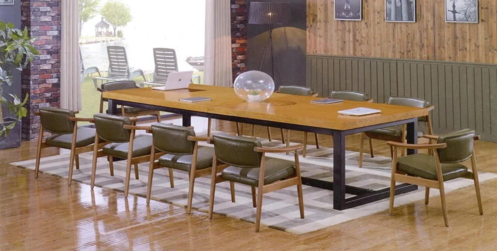 Commercial dining application from the MARTILI product catalog